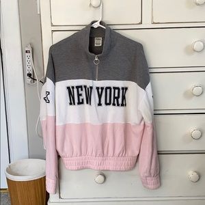 quarter zip pullover